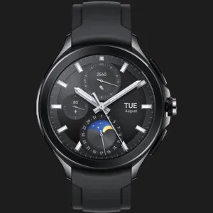 Xiaomi Watch 2 Pro Black with Black Fluororubber Strap (BHR7211GL)