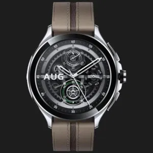 Xiaomi Watch 2 Pro Silver with Brown Leather Strap (BHR7216GL)