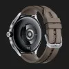 Xiaomi Watch 2 Pro Silver with Brown Leather Strap (BHR7216GL)