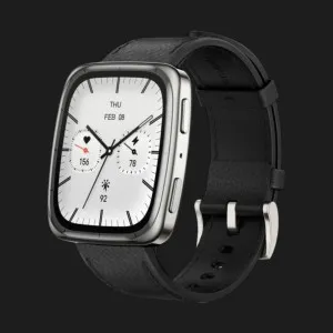 Смарт-часы Amazfit Active 2S Black Leather Band (Black)