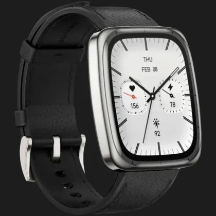 Смарт-годинник Amazfit Active 2S Black Leather Band (Black)
