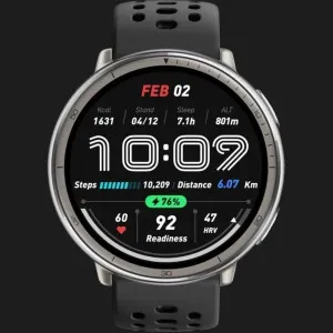 Смарт-годинник Amazfit Active 2R Black Silicone Band (Black) в Чернівцях