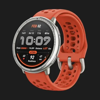 Смарт-годинник Amazfit Active 2R Red Silicone Band (Red)