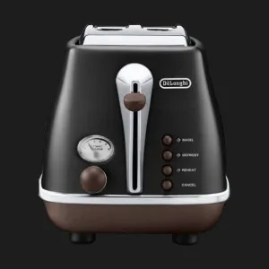 Тостер DeLonghi Icona Vintage (Black) в Дрогобичі