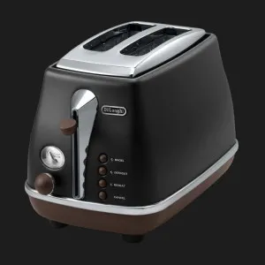Тостер DeLonghi Icona Vintage (Black) в Дрогобичі