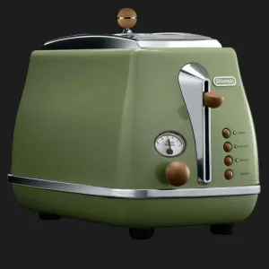Тостер DeLonghi Icona Vintage (Olive) в Борисполе