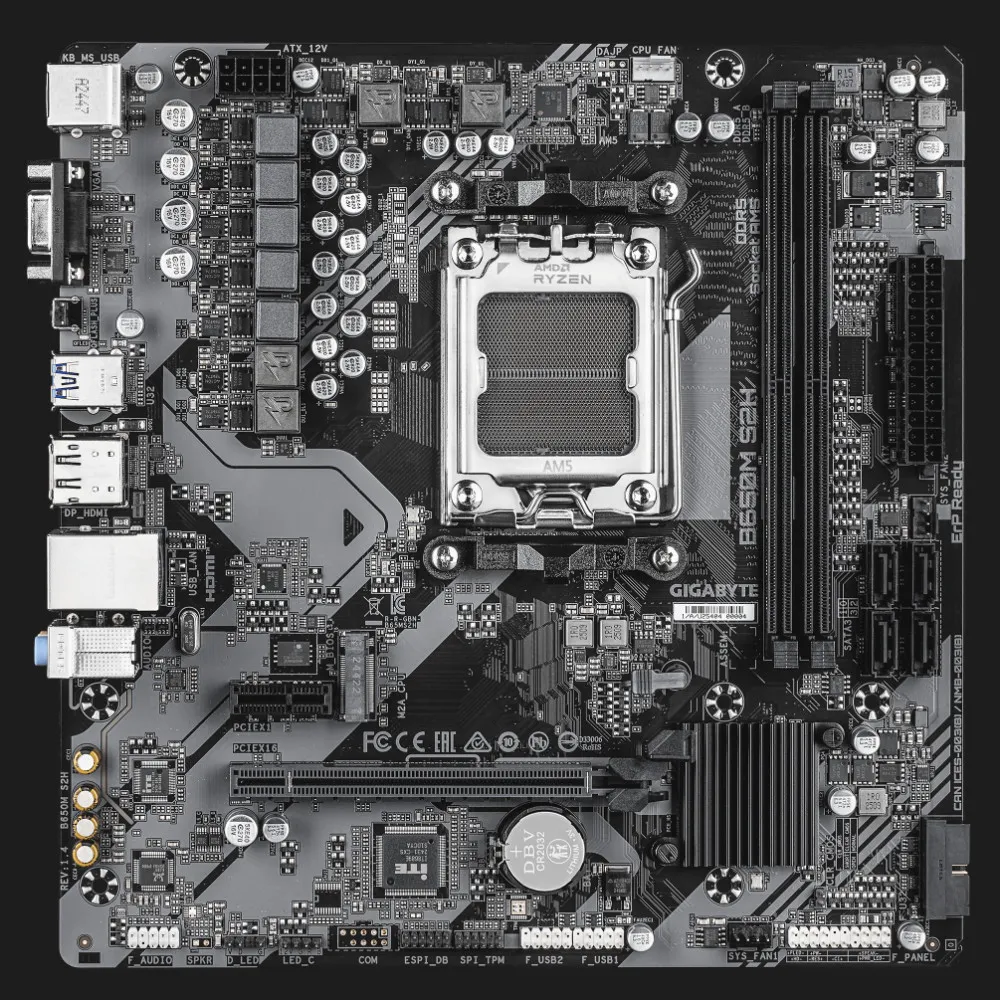 Материнська плата GIGABYTE B650M S2H 1.4 (B650M S2H 1.4)