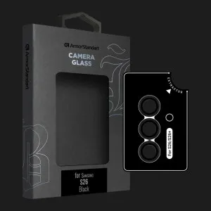 Защитное стекло для камеры ArmorStandart Supreme Black Icon для Samsung S26 (Black) в Хмельницком