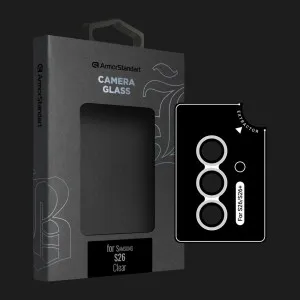 Защитное стекло для камеры ArmorStandart Supreme Black Icon для Samsung S26 (Clear) в Хмельницком