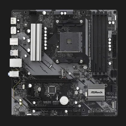 Материнська плата ASRock B550M PHANTOM GAMING 4 (sAM4) (B550M PHANTOM GAMING 4)
