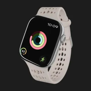 Ремешок Decoded Silicone Ares O для Apple Watch 44/45/46/49mm (Clay)