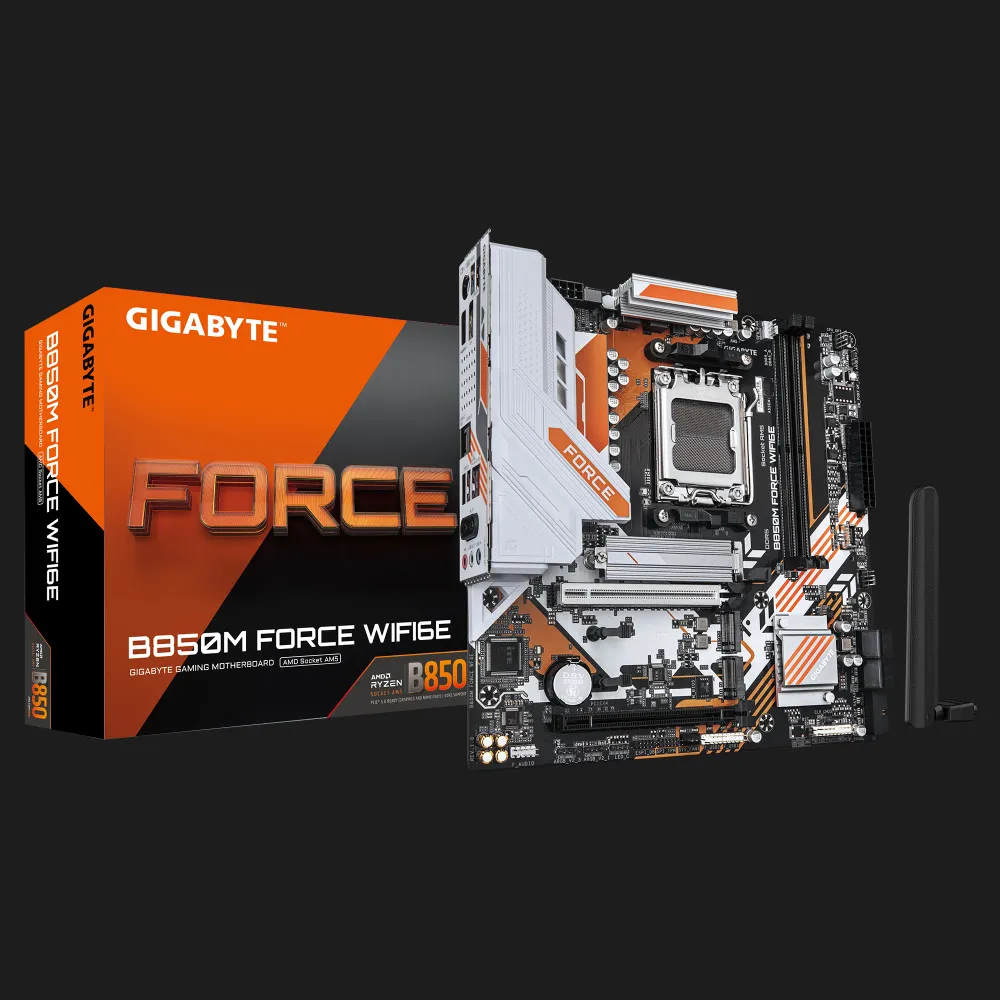 Материнская плата GIGABYTE B850M FORCE WIFI6E (sAM5) (B850M FORCE WIFI6E)