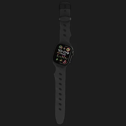 Ремінець Decoded Silicone Ares Splice для Apple Watch 38/40/41/42mm (Black) в Чернігові