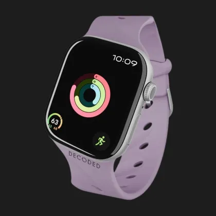 Ремінець Decoded Silicone Ares Splice для Apple Watch 38/40/41/42mm (Purple) в Чернігові