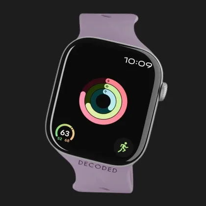 Ремінець Decoded Silicone Ares Splice для Apple Watch 38/40/41/42mm (Purple) в Чернігові