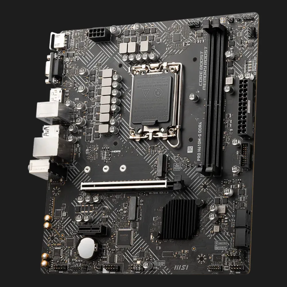 Материнская плата MSI PRO H610M-G DDR4 (s1700) (PRO H610M-G DDR4)