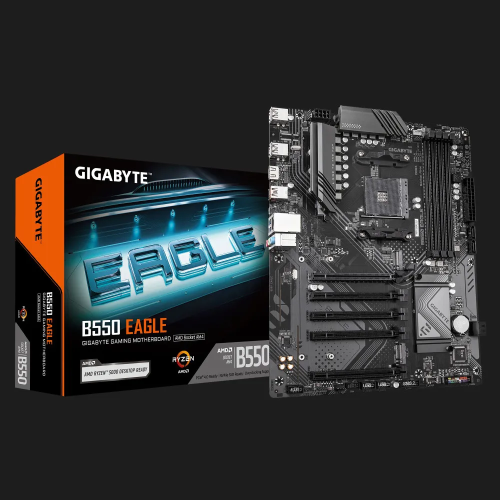 Материнская плата GIGABYTE B550 EAGLE 1.0 (sAM4) (B550 EAGLE 1.0)