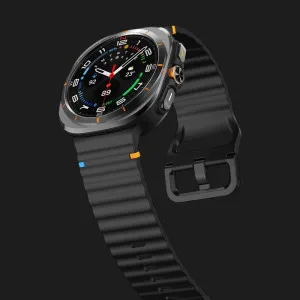Ремешок Silicone Strap для Samsung Galaxy Watch Ultra 2/Ultra (Black) в Полтаве