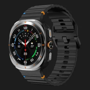 Ремешок Silicone Strap для Samsung Galaxy Watch Ultra 2/Ultra (Black) в Полтаве