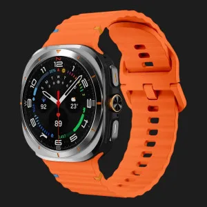 Ремешок Silicone Strap для Samsung Galaxy Watch Ultra 2/Ultra (Orange) в Полтаве