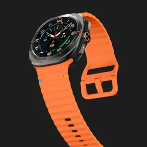 Ремешок Silicone Strap для Samsung Galaxy Watch Ultra 2/Ultra (Orange) в Полтаве