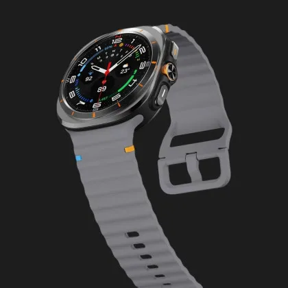 Ремешок Silicone Strap для Samsung Galaxy Watch Ultra (Space Gray)