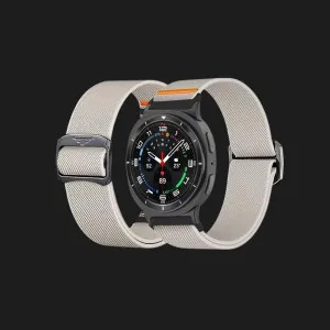 Ремінець Nylon Strap для Samsung Galaxy Watch 9/8 (White) в Хмельницькому