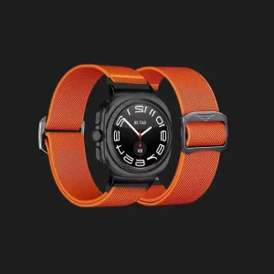 Ремінець Nylon Strap для Samsung Galaxy Watch Ultra 2/Ultra (Orange) в Хмельницькому
