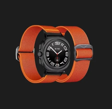Ремешок Nylon Strap для Samsung Galaxy Watch Ultra (Orange)