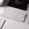 Ігрова клавіатура Keychron J1 82 Key RGB K Pro Brown (White) (J1-Q3-UA)