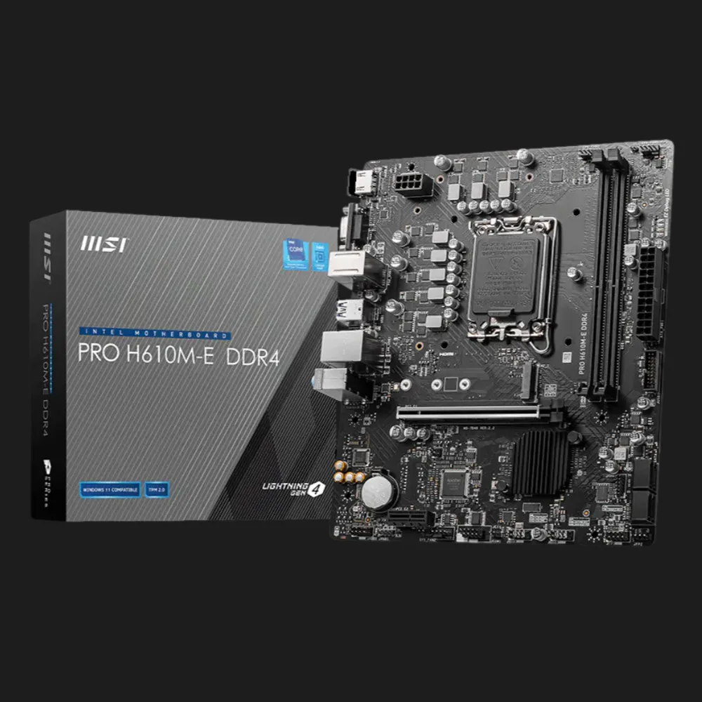 Материнская плата MSI PRO H610M-E DDR4 (s1700) (PRO H610M-E DDR4)