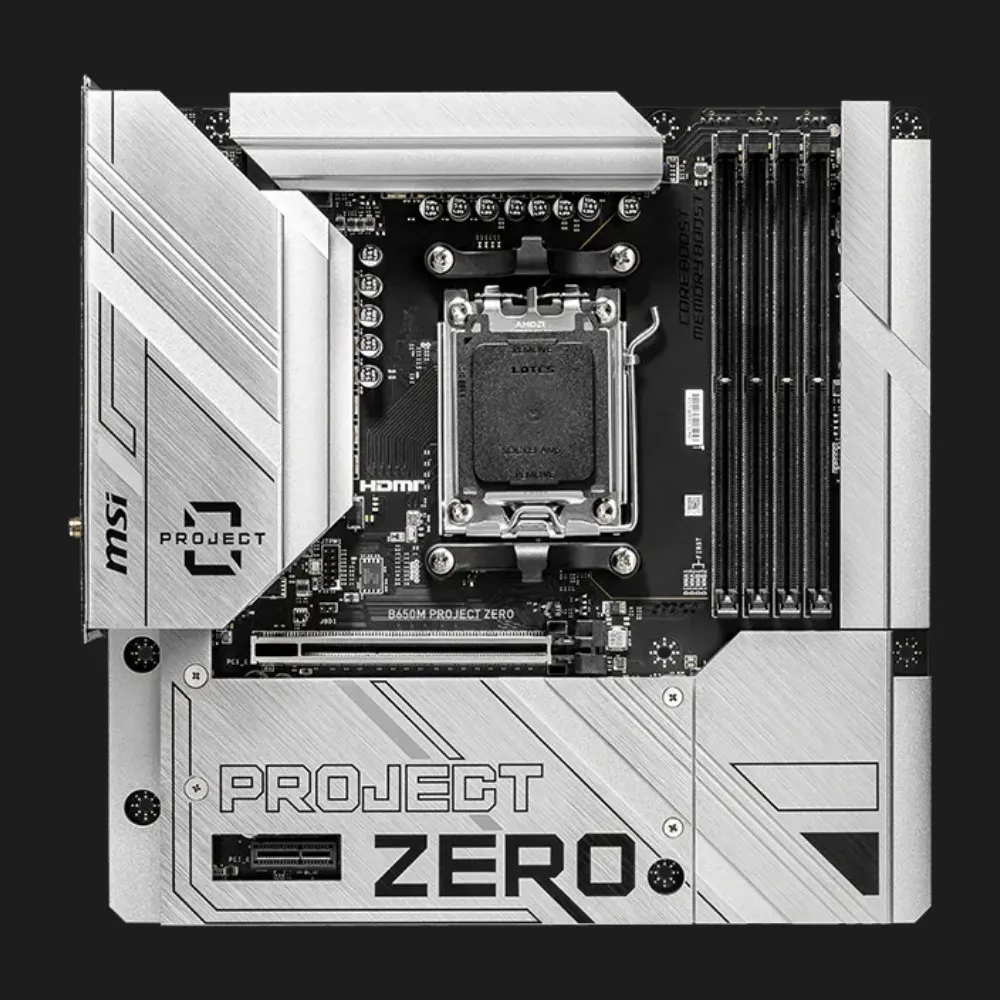 Материнская плата MSI B650M PROJECT ZERO (sAM5) (B650M PROJECT ZERO)
