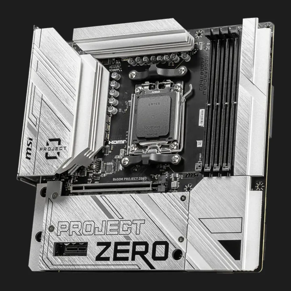 Материнская плата MSI B650M PROJECT ZERO (sAM5) (B650M PROJECT ZERO)