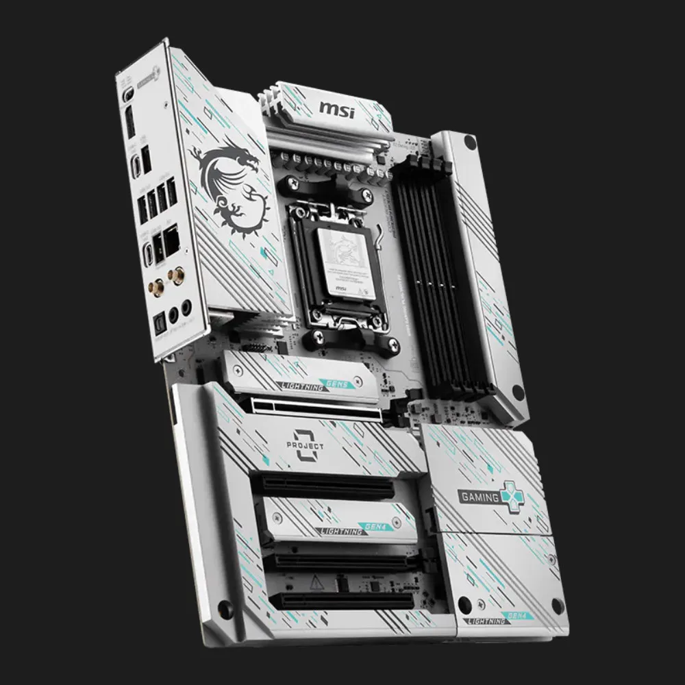 Материнська плата MSI B850 GAMING PLUS WIFI PZ (B850 GAMING PLUS WIFI PZ) — фото 2