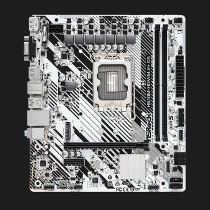 Материнська плата ASRock H610M-HDV/M.2+ D5 (s1700) (H610M-HDV/M.2+ D5)