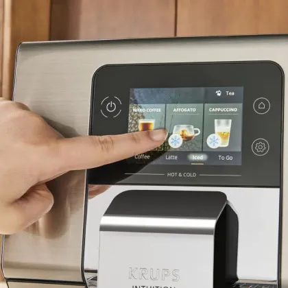 Кавомашина Krups Intuition Experience Hot&Cold (Silver) в Житомирі