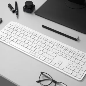 Клавіатура мембрана Keychron B6 Pro Ivory (White) (B6P-K8-UA)