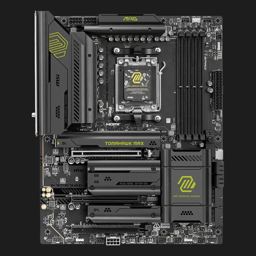 Материнська плата MSI MAG B850 TOMAHAWK MAX WIFI (sAM5) (B850 TOMAHAWK MAX WIFI)
