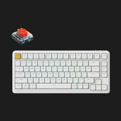 Ігрова клавіатура Keychron J1 82 Key RGB K Pro Red (White) (J1-Q1-UA)