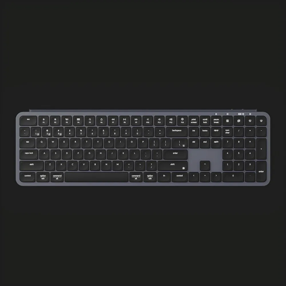 Клавіатура мембрана Keychron B6 Pro Space (Gray) (B6P-K1-UA)