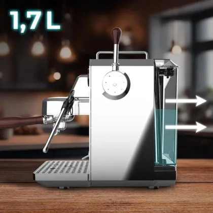 Кавоварка ріжкова Cecotec Baristeo Intima (Silver)