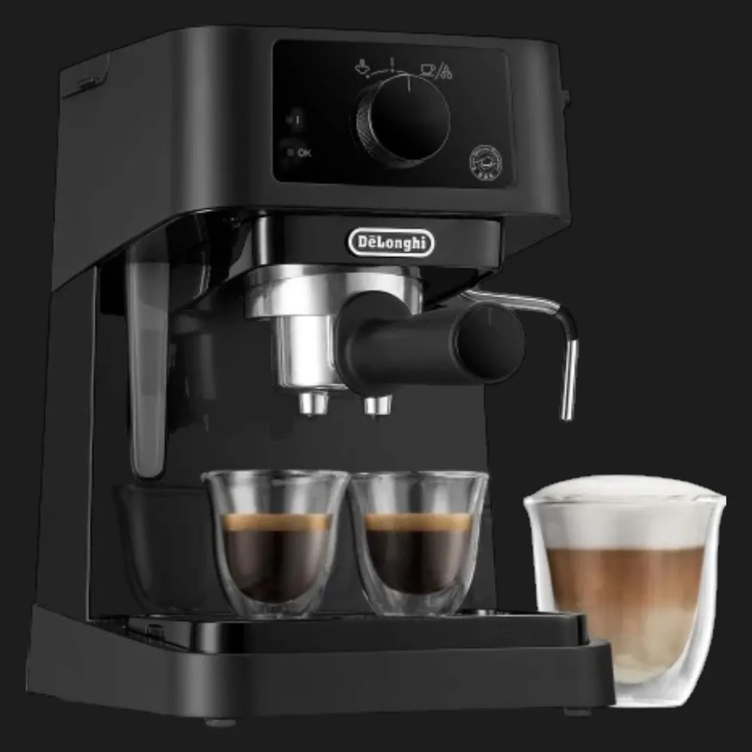 Кавоварка ріжкова Delonghi EC 235 BK (Black) — фото 3