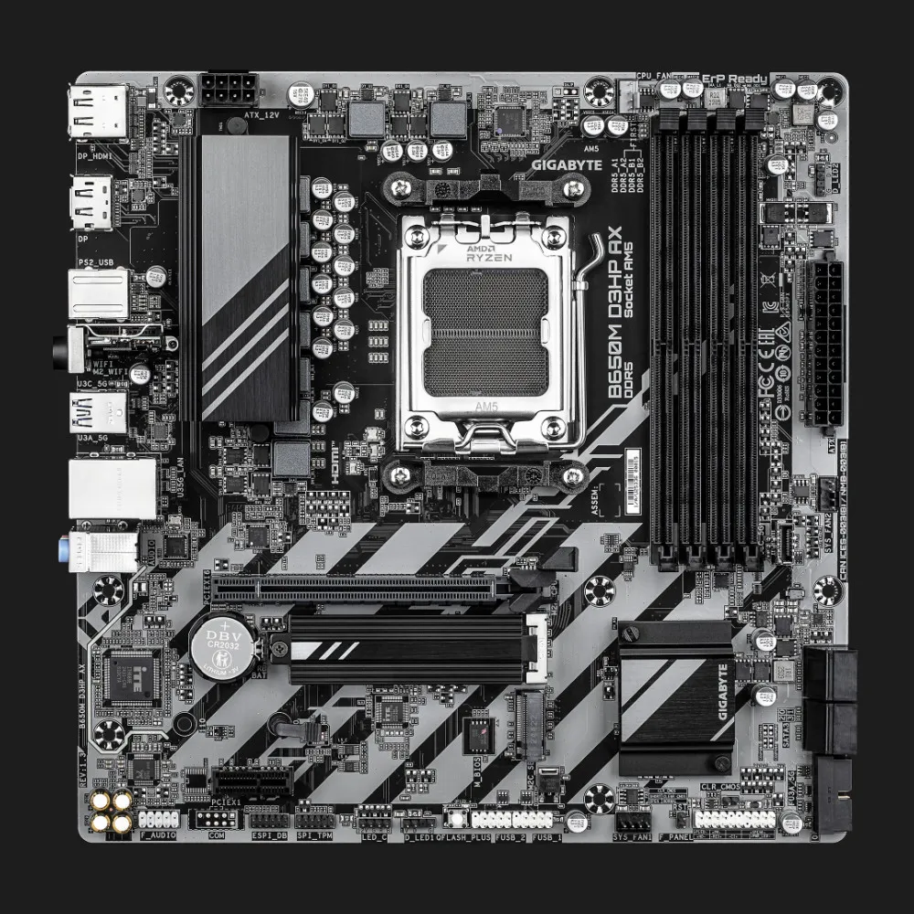 Материнська плата GIGABYTE B650M D3HP AX 1.3 (B650M D3HP AX 1.3)