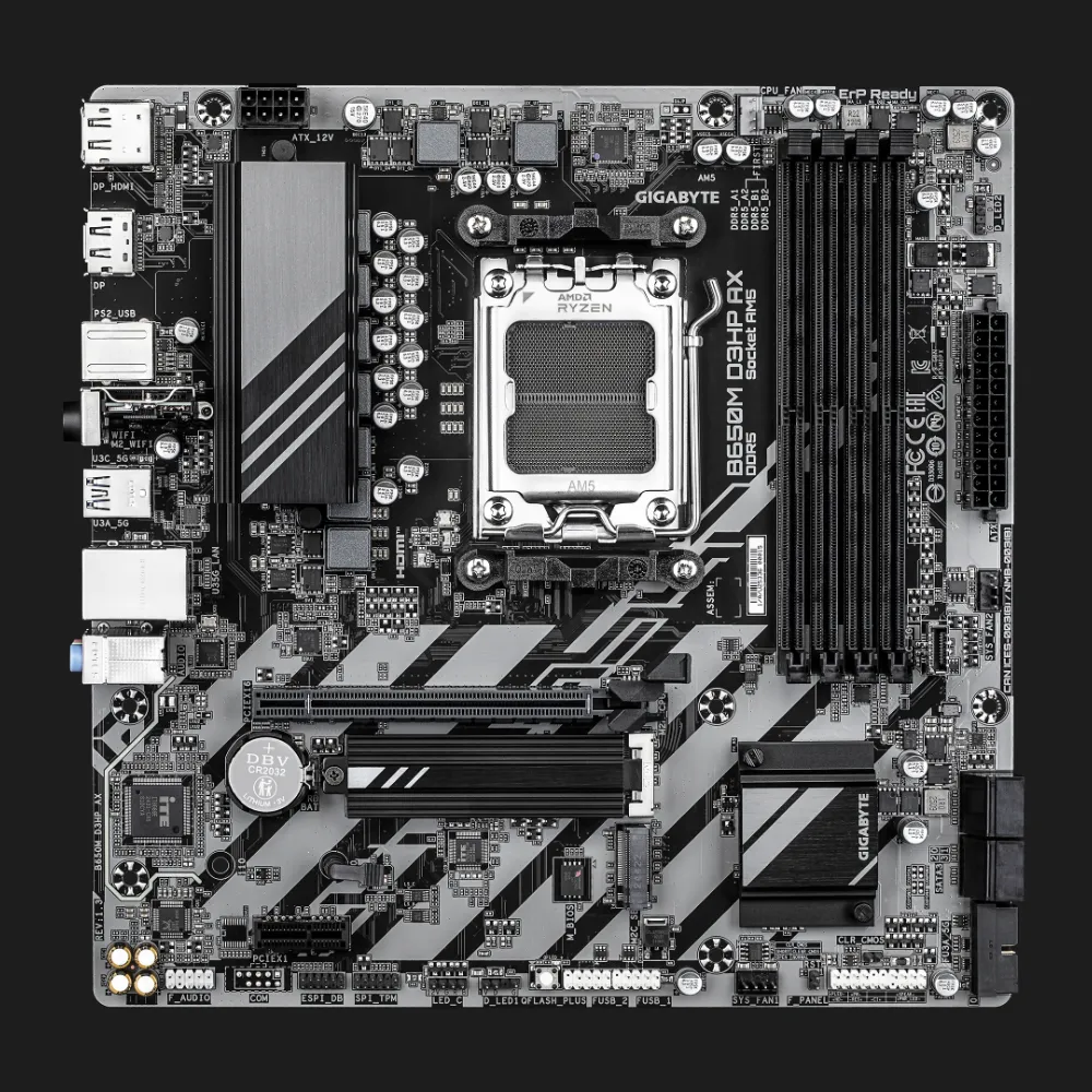 Материнська плата GIGABYTE B650M D3HP AX 1.3 (B650M D3HP AX 1.3)