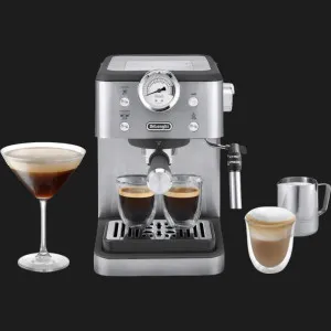 Кофеварка рожковая  Delonghi EM 450 M (Silver) в Бродах