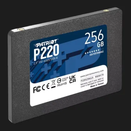 Накопичувач SSD Patriot P220 256GB SATA (P220S256G25)