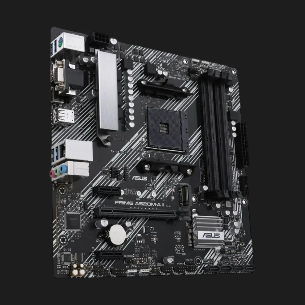Материнская плата ASUS PRIME A520M-A II/CSM (sAM4) (90MB17H0-M0EAYC)