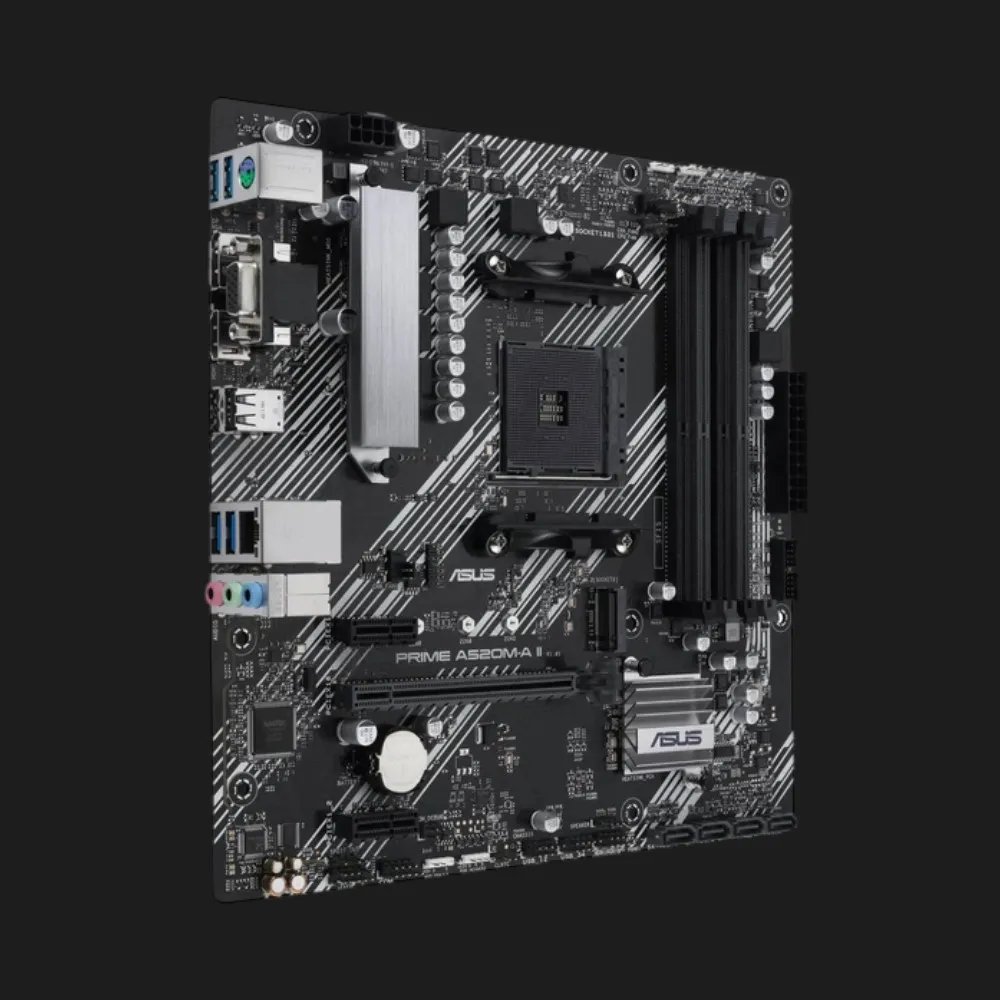 Материнская плата ASUS PRIME A520M-A II/CSM (sAM4) (90MB17H0-M0EAYC)