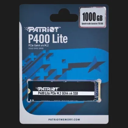 Накопитель SSD Patriot P400 1TB NVMe PCIe 4.0 (P400LP1KGM28H)