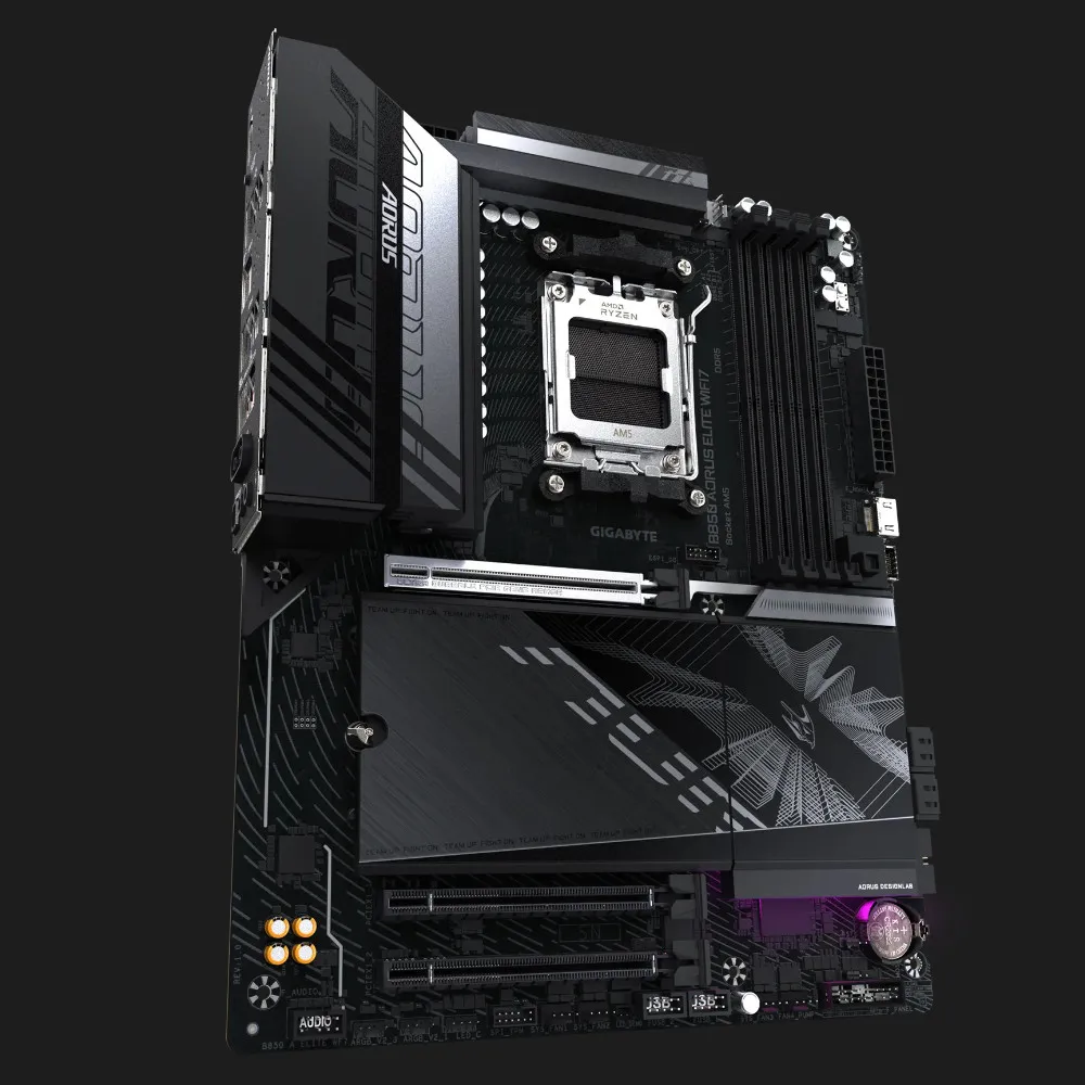 Материнська плата GIGABYTE B850 A ELITE WIFI7 1.1 (sAM5) (B850 A ELITE WF7 1.1) — фото 2